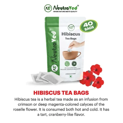 Hibiscus Flower Tea Bag image 2